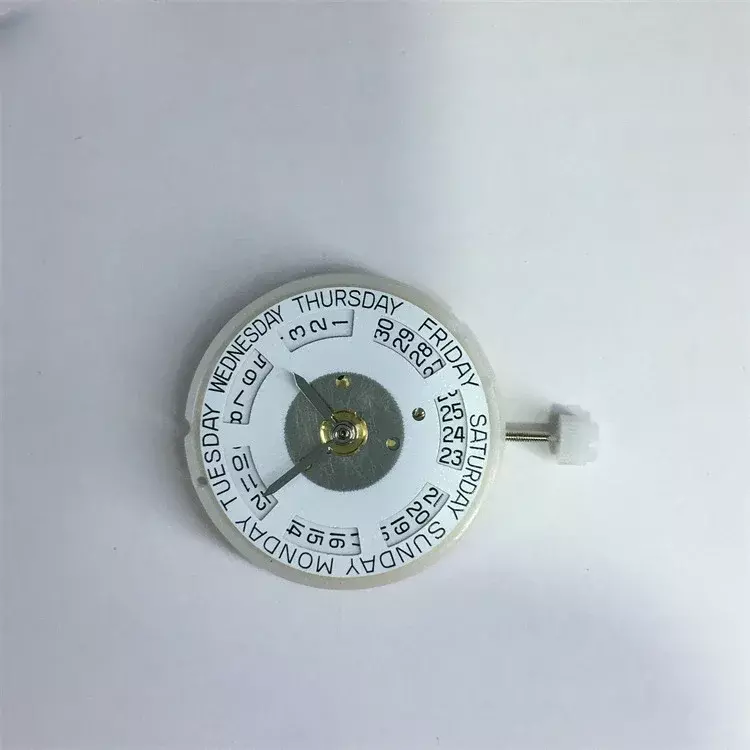 Zegarek Movemant Akcesoria do zegarków importowane z Chin Hangzhou Brand 2834 Automatyczny mechaniczny ruchomy podwójny kalendarz Srebrny