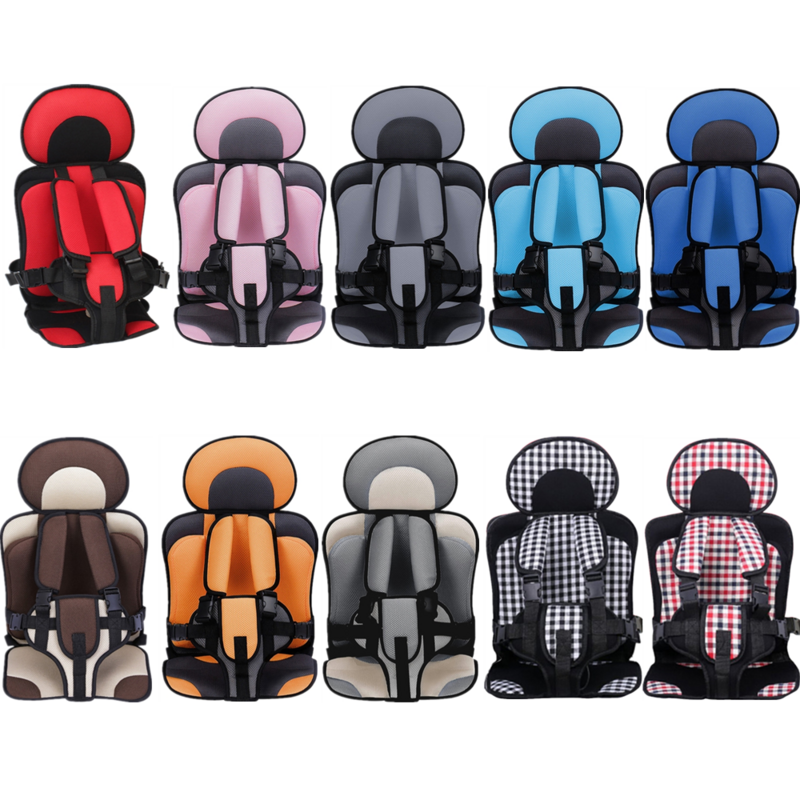 Alfombrilla de asiento para bebé, estera infantil portátil gruesa, suave y transpirable, para sillas de 6 meses a 12 años, 10 colores