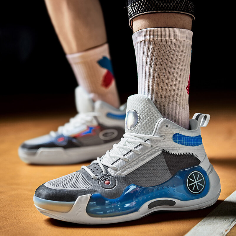 Zapatillas de baloncesto transpirables para hombre y mujer, zapatillas de entrenamiento antideslizantes de alta calidad, nuevo diseño