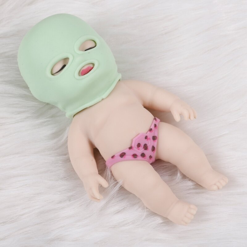Zabawka antystresowa Baby dla dorosłych rozciąganiem nakryć głowy Zabawka TPR Wyciśnij Fidgets Office Favor Wypełniacze