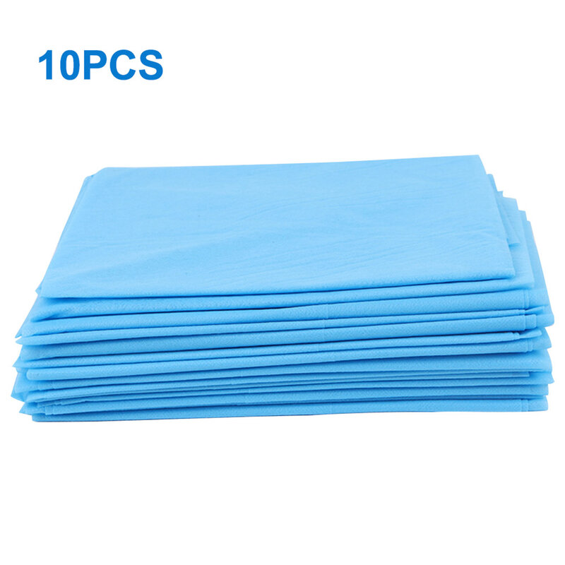 10pcs 110x215cm Disposable Sheets Table Cover For Business Trip Massage Bed Non-woven Spa Solid Salon Travel Tattoo Breathable