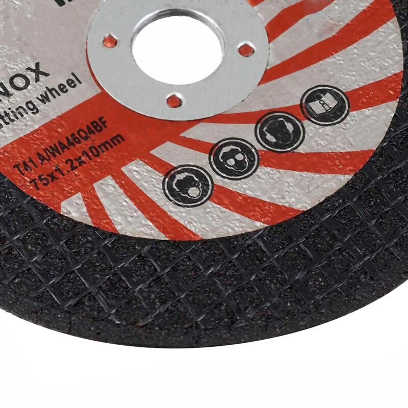 10 шт. 75 мм Мини режущий диск круговой полимерный шлифовальный круг для 10 мм отверстия угловая шлифовальная машина диск для резки древесной плитки электроинструмент