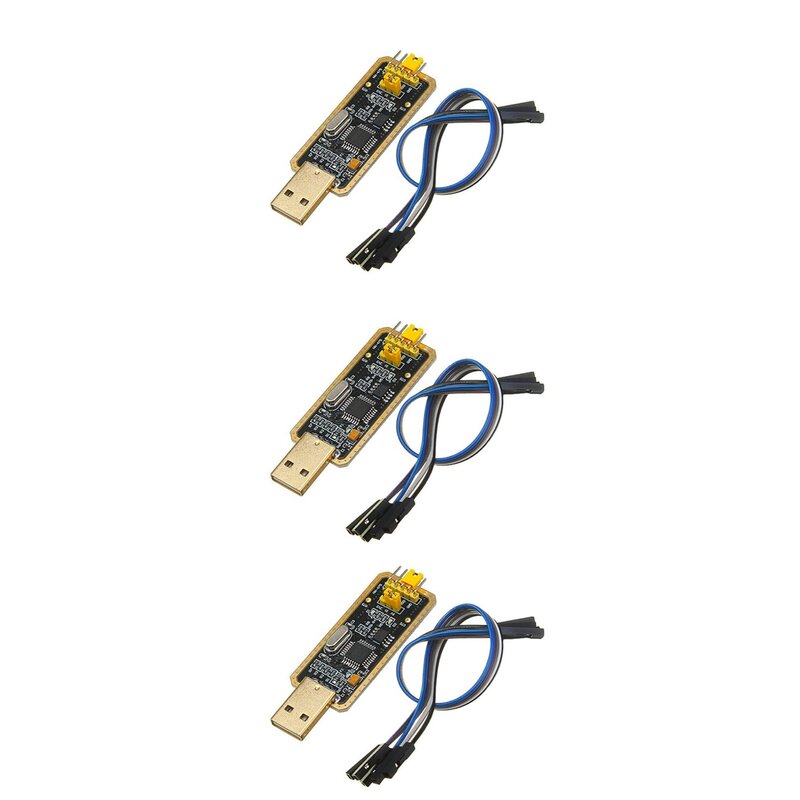 Cable de descarga FT232BL FT232RL FTDI USB 2,0 a TTL, Módulo adaptador de serie de puente para Arduino, compatible con Win10, 5V, 3,3 V, 3 uds.