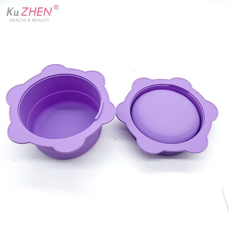 400ml Wax Warmer Replacement Pot Heat-resisting Silicone Bowls Non-Stick Pan Liner Easy Clean Hair Removal Melting Waxing Bowl