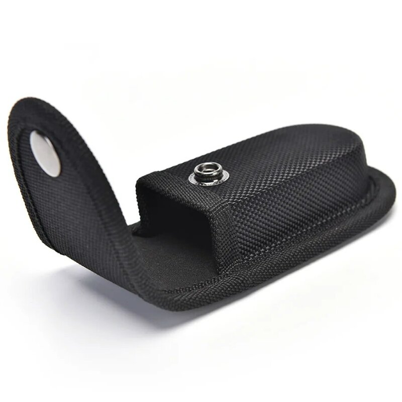 Zwart Schede Fold Mes Tang Tas Pouch Case Schede Nylon Riem Loop Pocket Carry Storage Zaklamp Houder Taille Verpakking