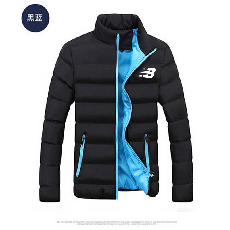 2024 new high-end comfortable casual windproof men's coat cotton-padded jacket