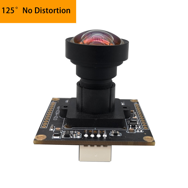 8MP 4K Fish Eye Camera Module CMOS IMX334 Sensor USB2.0 UVC Plug and Play Suitable For Creality Falcon 2, Xtool and Lightburn