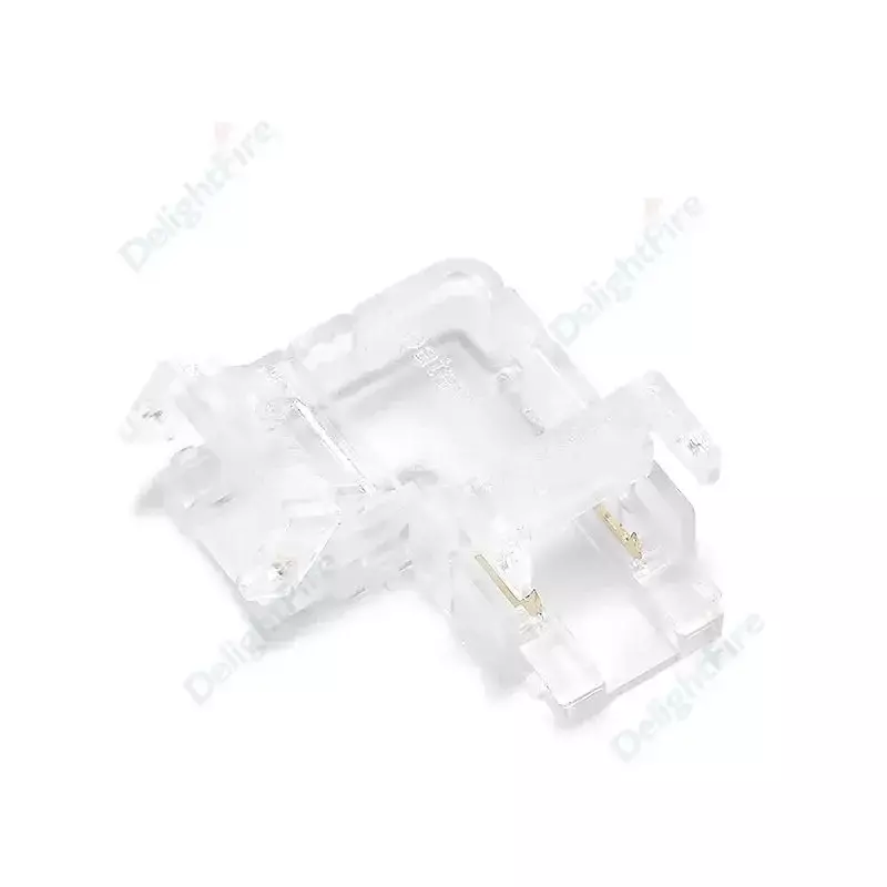 2pin COB Connector 5mm 8mm 10mm LED Strip Terminal Extension Wire LED Connectors Fixed Clips For 2835 5050 SMD COB LED Lights