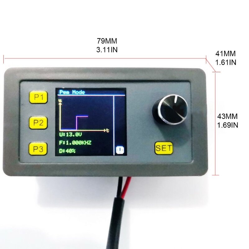 WSFG-06 Módulo ajustable pulso PWM Onda sinusoidal 4-20 2-10 V Generador señal para modo pulso