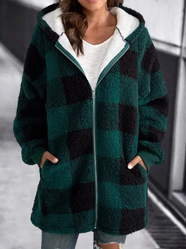Sudadera con capucha de gran tamaño para mujer, abrigo cómodo, Top de tela suave, adecuado para ir de compras, Wea