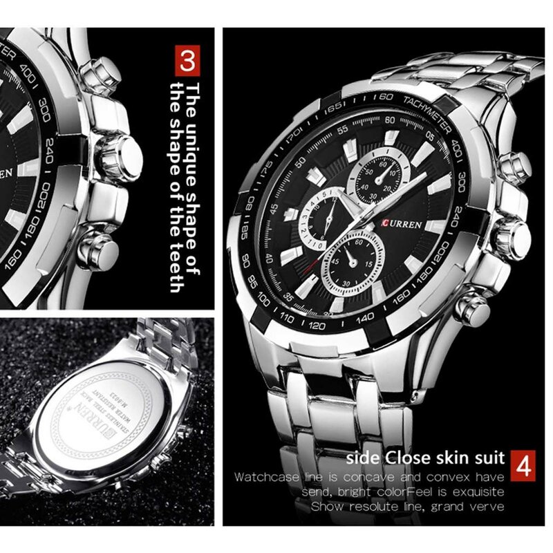 Мужские спортивные кварцевые часы с хронографом, черные керамические часы с резиновым ремешком, водонепроницаемые наручные часы с сапфировым стеклом, Новое поступление 2023