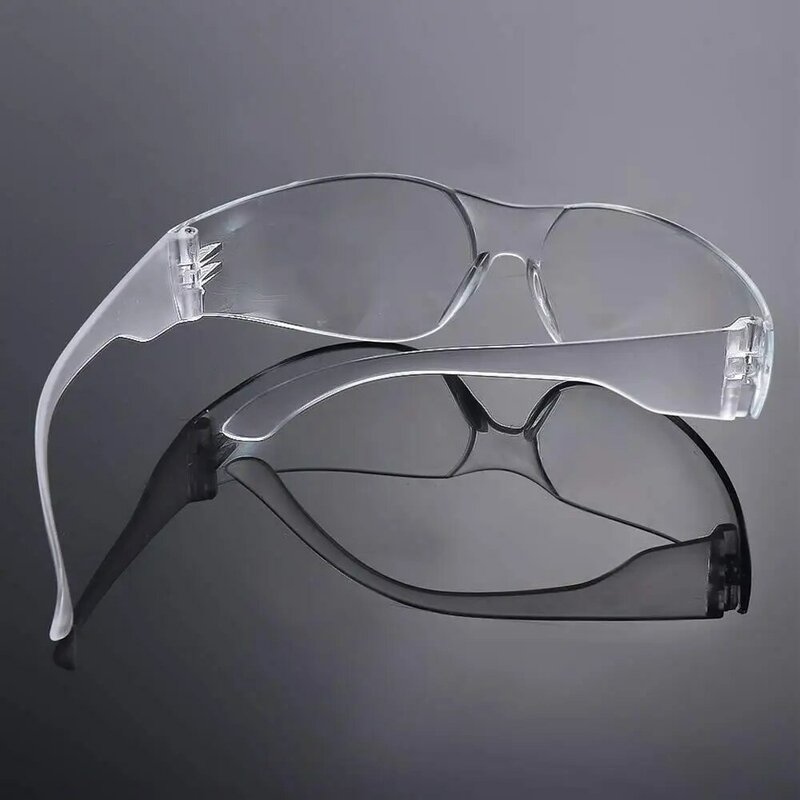Lunettes de sécurité anti-buée et anti-éclaboussures, lunettes transparentes, lunettes anti-poussière, lunettes coupe-vent, usine