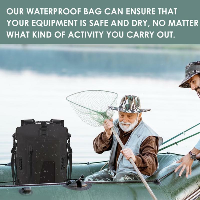 Waterproof Dry Sack Bag 30L beach bag Lightweight Outdoor Dry Sack PVC Waterproof bag Water Resistance Dry Sacks for beach