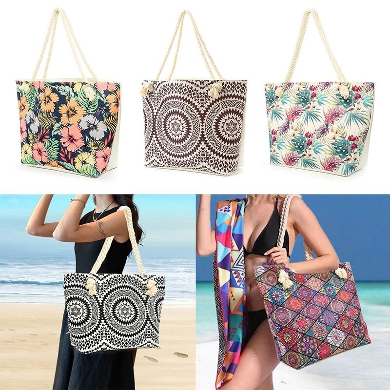 Waterproof Shoulder Bag Fashion Multifunctional Large Capacity Handbag Beach Bags Women