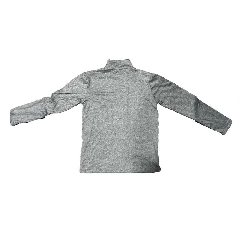 Модный пуловер, однотонный приятный для кожи пуловер, топ, однотонная эластичная трикотажная рубашка