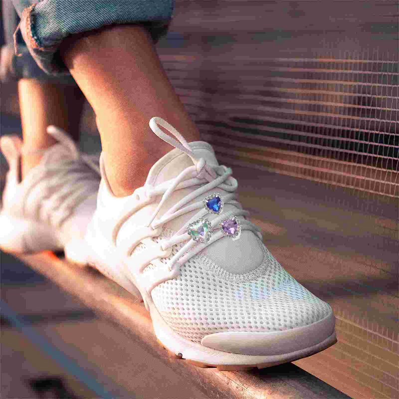 12 Pcs Shoe Buckle DIY Charm Clips Women’s Sneakers Lace Trim Charms Aluminum Alloy Child