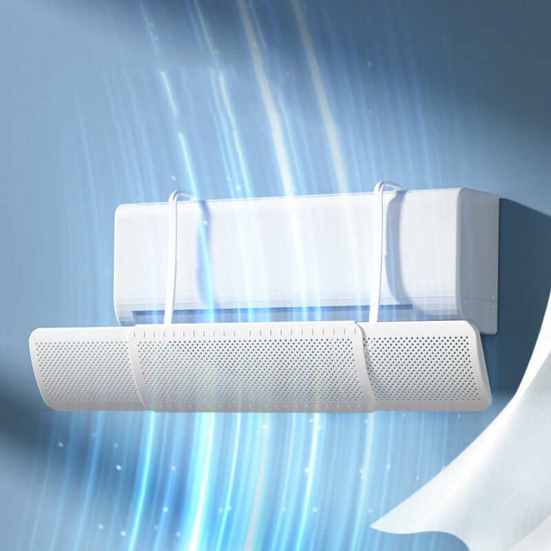 1Pc Baby-Airconditioner Voor Thuis Met Directe Blaasfunctie, Verstelbare Winddeflector, Stopcontact, Wind-En Stofkap