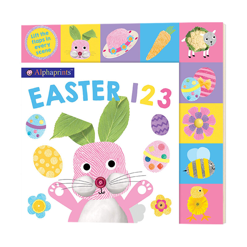 Alphaprints Easter 123, Baby Children's books aged 1 2 3, English picture book 9780312529710