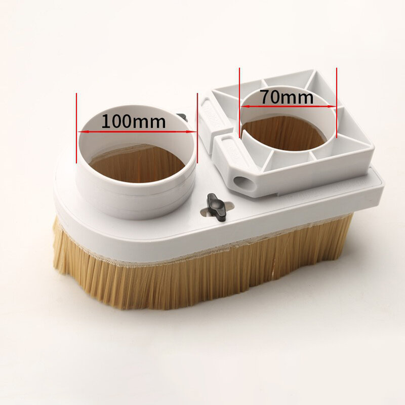 Heavy duty Dust Collection Box for CNC Router Engraving Milling Machine Easy Tool Change Brush Slot Stable Fixation