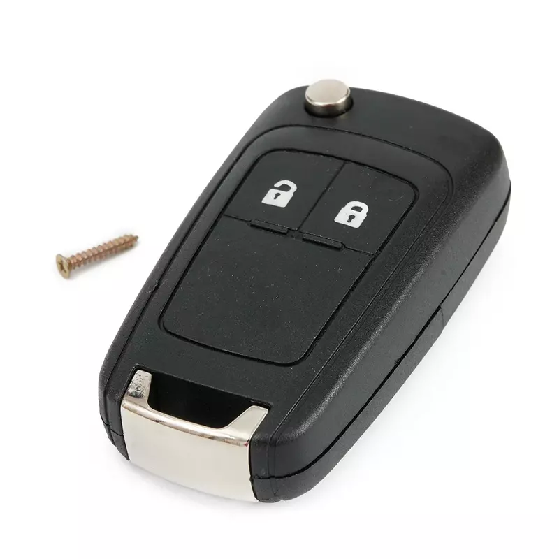 Раскладной чехол KEYYOU для ключей с 2 и 3 кнопками для Opel ForVauxhall, для Corsa Astra Vectra Zafira HU100, необработанное лезвие