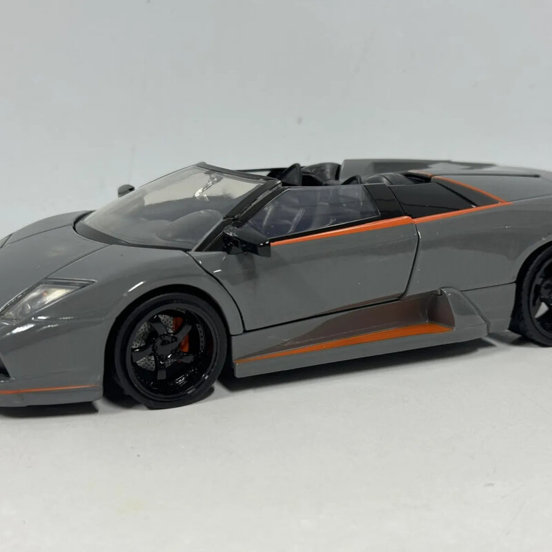 Modèle réduit Lamborghini Murcielago Roadster en métal moulé sous pression, échelle 1/55e, pour enfant, voiture de collection, très bonne simulation, idée cadeau