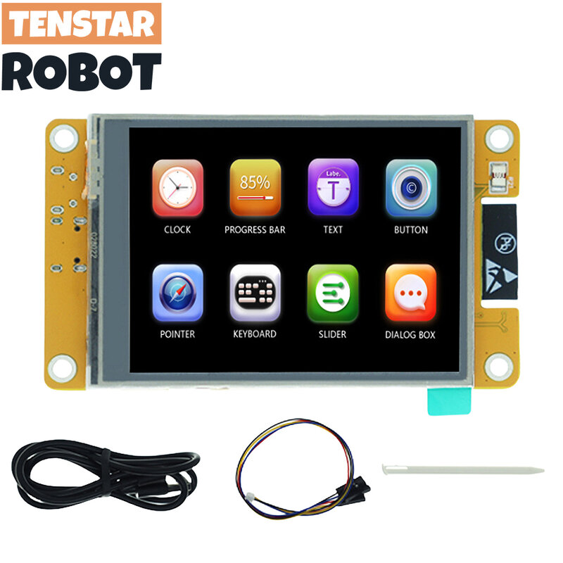 ESP32 Arduino LVGL WIFI e scheda di sviluppo Bluetooth 2.8 "240*320 schermo intelligente modulo TFT LCD da 2.8 pollici con Touch WROOM