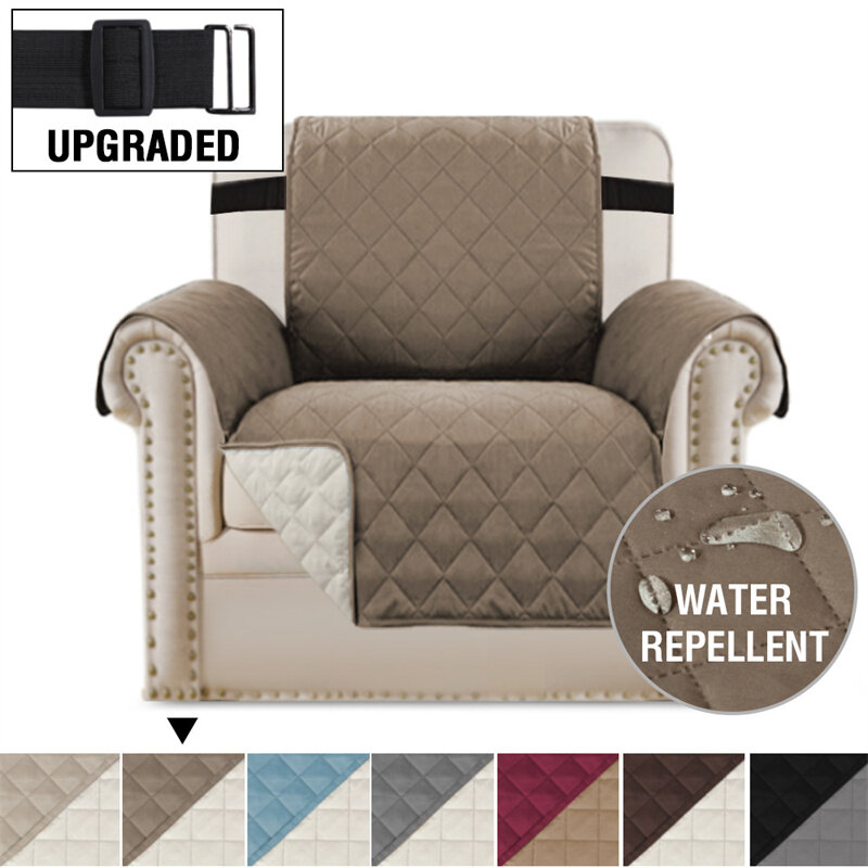 Funda de sofá impermeable para niños y mascotas, Protector de muebles lavable para sillón reclinable, para el hogar