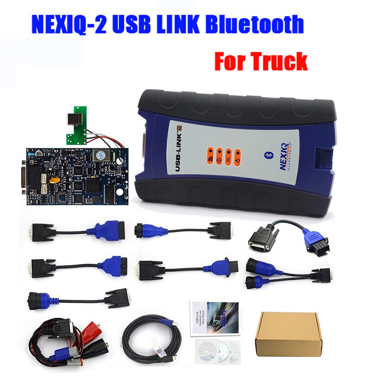 車の診断ツール,Bluetooth Nexiq-2,USBリンク2,頑丈,トラック,ソフトウェア付き,Volv-o, ISUZ-U,ne,iq,2, 125032