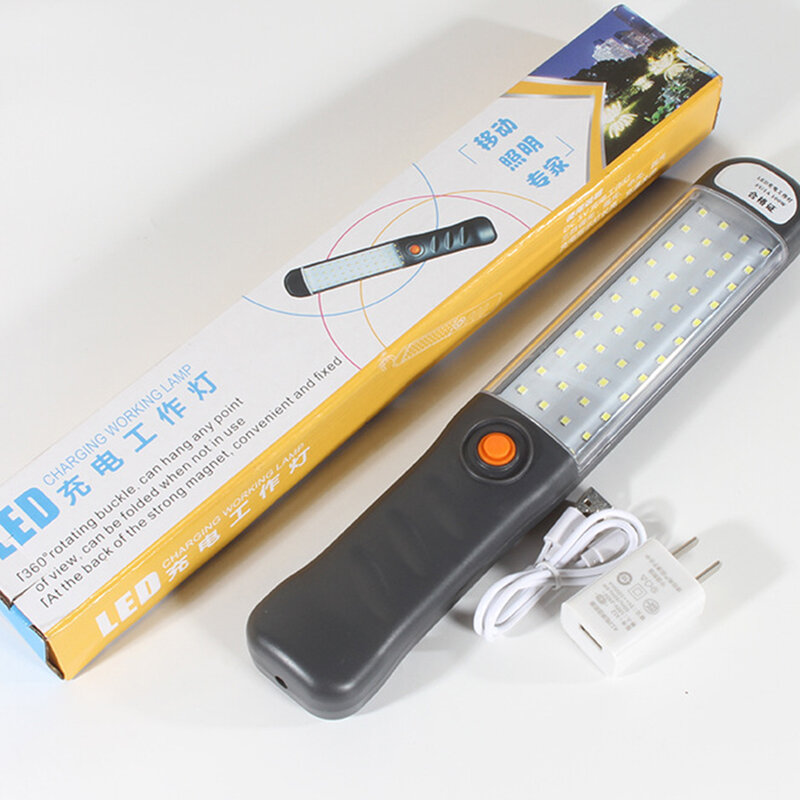 LED-Arbeits scheinwerfer wiederauf ladbar 1500lm 3 Beleuchtungs modi mechanisches Licht mit Magnet fuß und Auf hänge haken für die Autore paratur