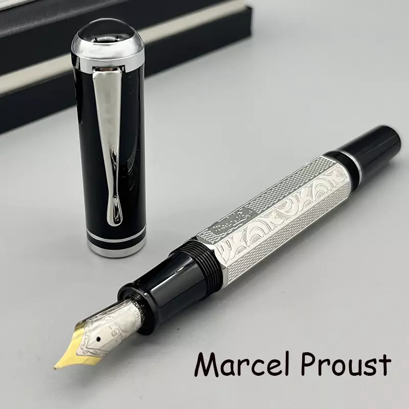 TS MB Salute allo scrittore bracciale Proust penna stilografica di lusso 14K 4810 Nib