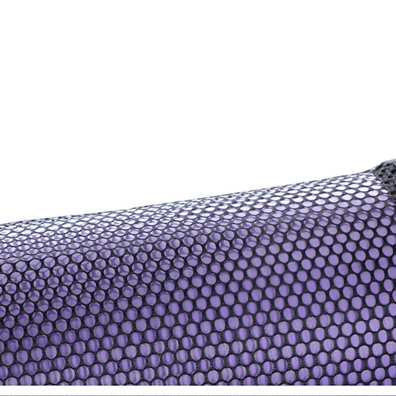 Borsa per tappetino per Pilates Yoga portatile all'aperto borsa compressa con cinturino regolabile in poliestere a rete regolabile