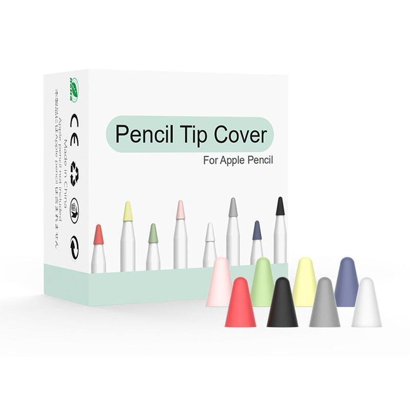Pen Anti Slip Silent Tip Silicone Protective Film 8pcs Suitable For Apple Pencil Pen Tip Sleeve M5B0