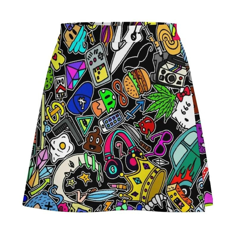 韓国風ミニスカート,夏服,ショートスカート