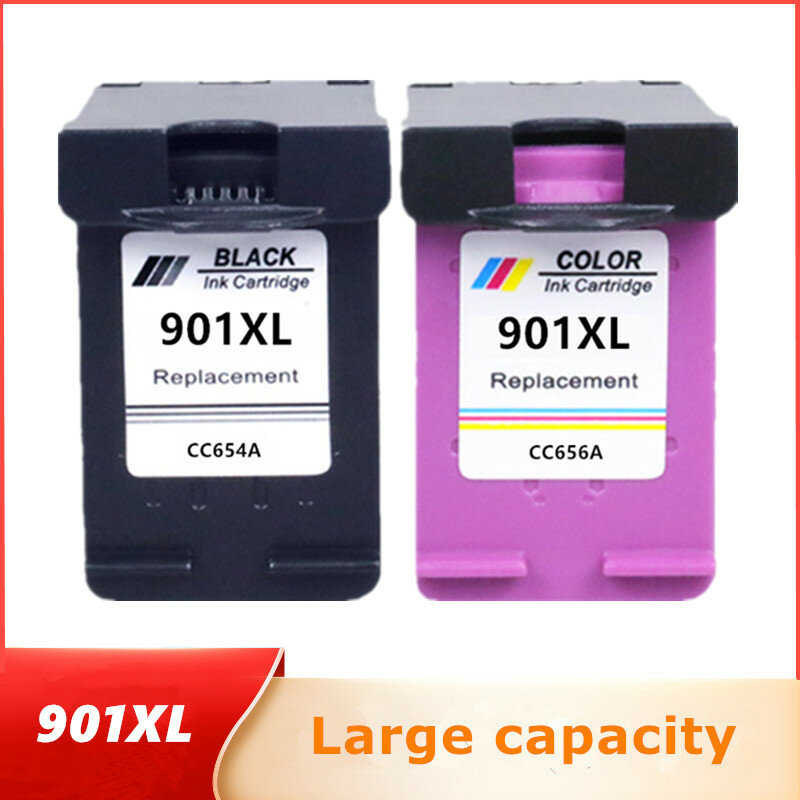 Compatible for HP901 Ink Cartridge Replacement for HP 901 for HP 901XL 4500 J4580 J4550 J4540 4500 J4680 J4524 J4535 J4585 J4624