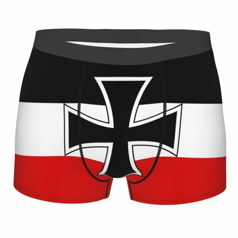 German DK Reich Empire Of Flag Underwear Men Sexy Printed Germany Proud Boxer Shorts Panties Briefs Breathbale Underpants