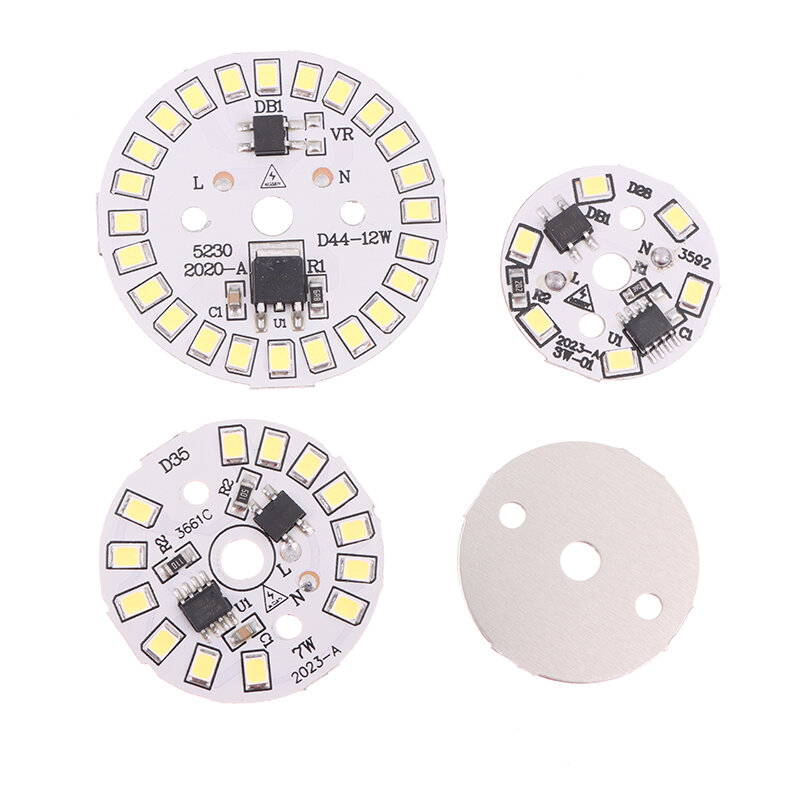 Lamp Ac 220V Downlight Chip Spotlight Led Lamp Patch Lamp Smd Plaat Ronde Module Lichtbron Plaat
