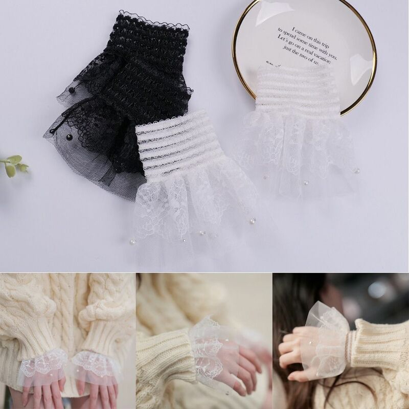 Lace Fake Sleeve Scar Cover Fake Cuff Lace Cuffs Spring Autumn