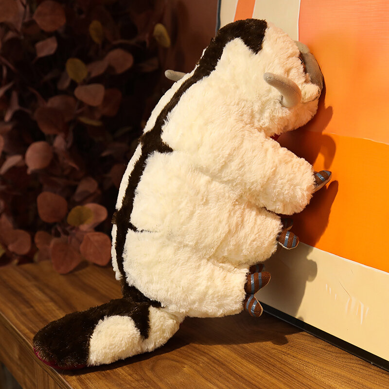 1pc 55cm Spiel Anime Puppe Appa Kuh Plüsch tier Beute fliegen Himmel Vieh Stier Puppen Geburtstags geschenk für Jungen Geburtstag Wohnkultur Spielzimmer