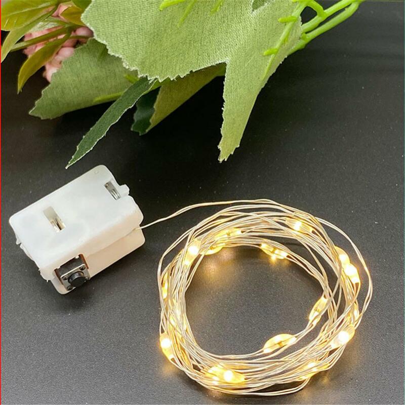 Holiday Decoration Enhance Any Occasion Led String Lights Delicate Silver Wire Fairy Garland Bottle Stopper Glass Craft Dazzling