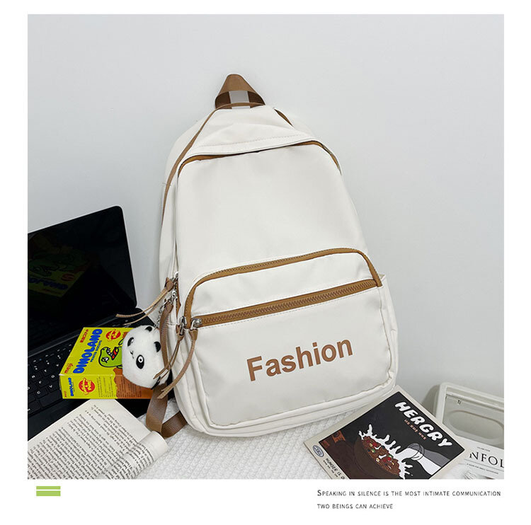 Cor sólida faculdade mochila a menina simples mochila do ensino médio crianças sacos rugzak crianças mochila plecak escolar
