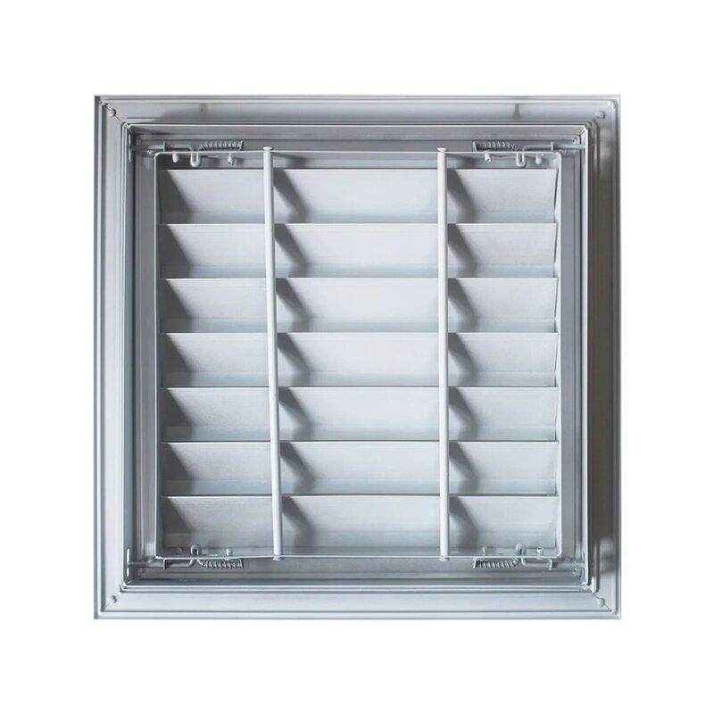 Sistema de ventilación de aleación de aluminio para pared, persiana de techo, rejilla de aire Central, cubierta de ventilación, puerto de reparación