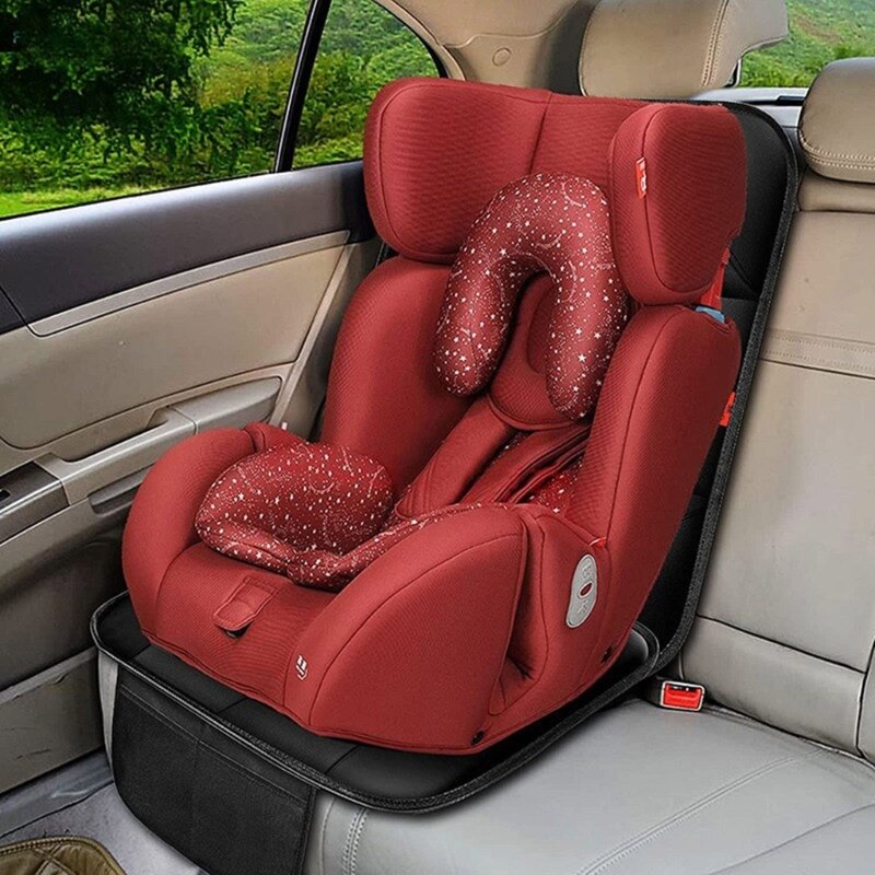 Cojín para asiento coche infantil, protectores asiento impermeables y fácil limpieza, antideslizantes