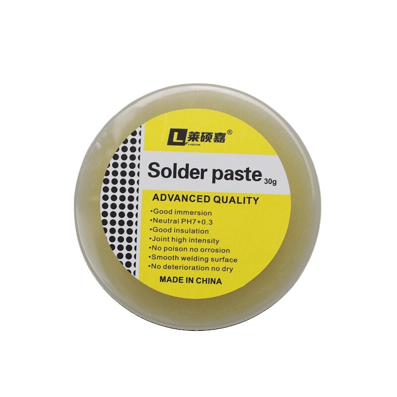 Pasta Solder 30g/50g, fluks suhu sedang Rosin tanpa bersih untuk Chip PCB Motherboard pasta Solder