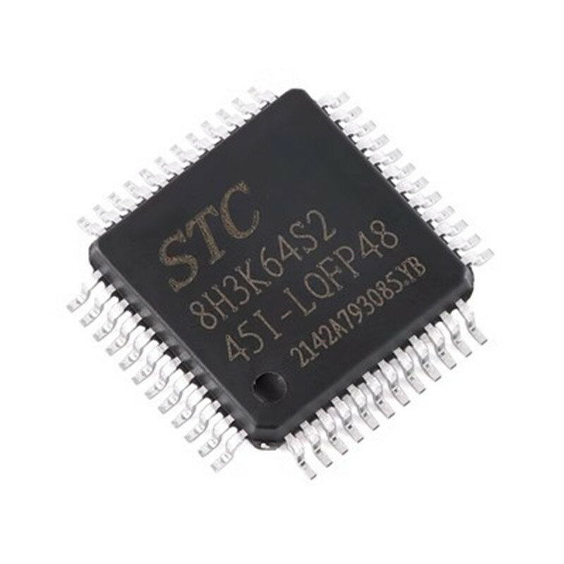 5pcs ursprünglicher STC15F2K60S2-28I-LQFP48 STC8H3K64S4-45I-LQFP48 STC8H3K64S2-45I-LQFP48 verbesserter 1t 8051 mcu Mikro controller mcu