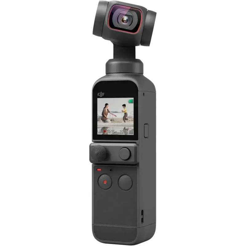 DJI pocket 2 - Handheld 3-axis gimbal stabilizer with 4K camera, 1/1.7 ”CMOS, 64MP photo, pocket-sized, ActiveTrack 3.0, glamour