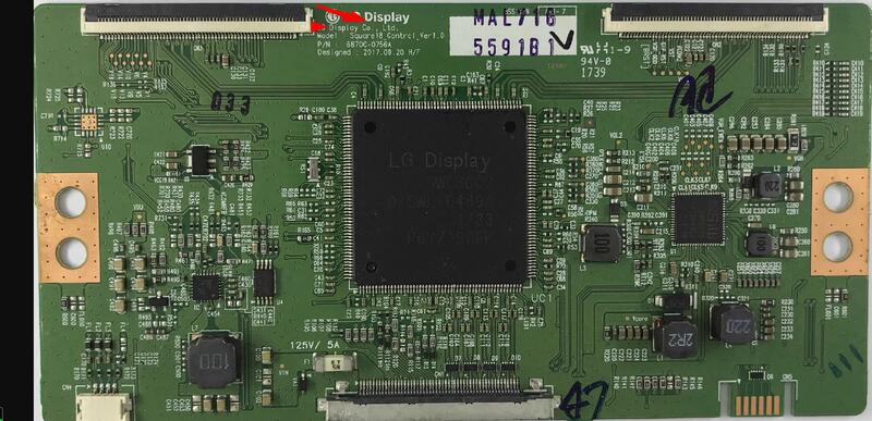6870C-0756A 4K Board Logic board for FOR 43 49 55 65 INCH    T-CON connect board