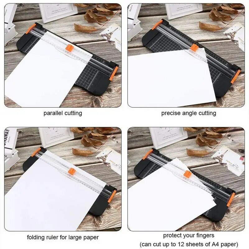Триммер для бумаги | Резак для бумаги формата А4, резак для картонной бумаги | Портативный инструмент для резки бумаги, гильотины