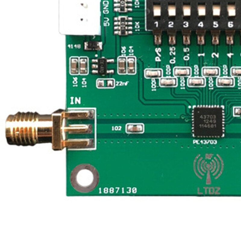 PE43703 modulo attenuatore passo-passo programmabile digitale 9K-6GHz da 0,25 db a 31,75 db