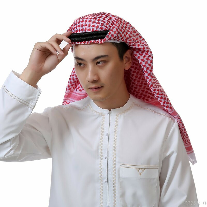 イスラム教徒の男性のスカーフ、サウジアラビア、ドバイ、UAE、ヘッドバンド