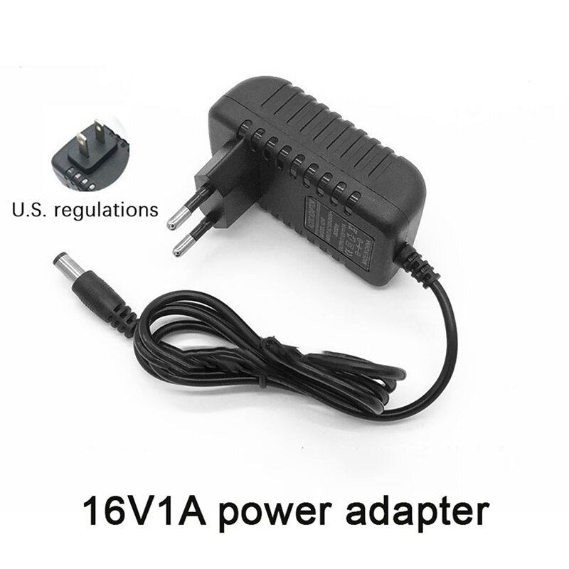 16V 1a Ac/Dc 100V-240V Eu Us Power Plug Converter Adapter Voor Scanner Printer Camera